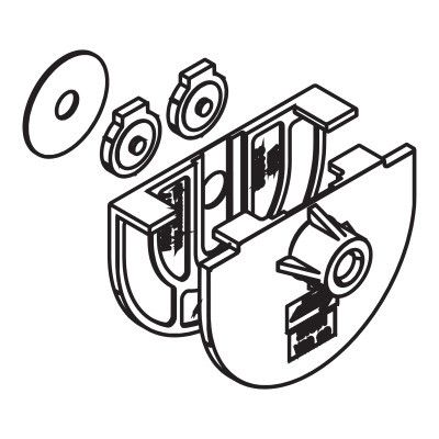 PUROLINO PLUS 80 šabloon lamineeritud klaasile 2x5 mm