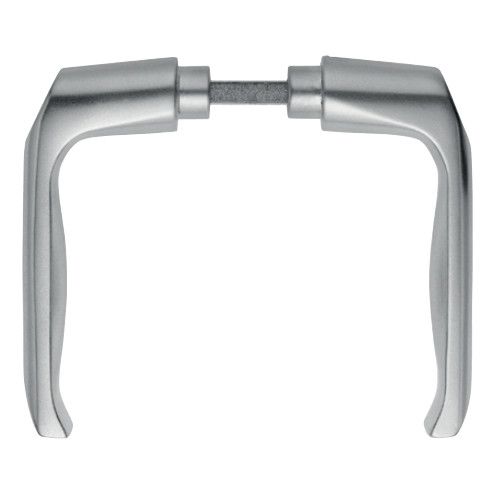 Handle set 137Z, door thickness 35-45mm, natural aluminium tone F1