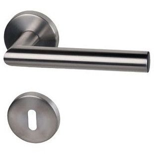 RONNY II-R, käepidemete/rosetide komplekt  BB, roostevaba teras sat. PVD ABACO