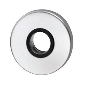 1082 door knob rose, stainless steel (1 pc.)