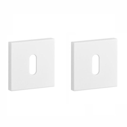 APRILE Q BB square rose 53 x 53mm, thickness 7mm, matt white