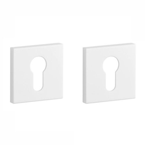 APRILE Q PZ square rose 53 x 53mm, thickness 7mm, matt white