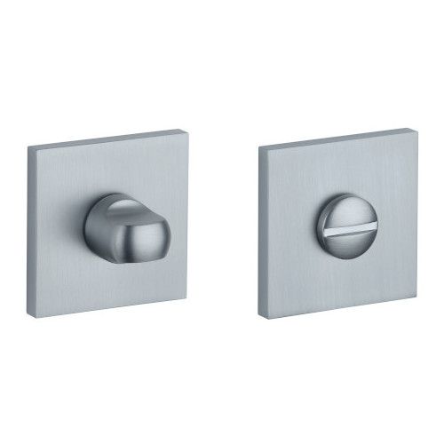 WC-stopper 4x4/6/8mm, nelinurksete rosettidegad, 53 x 53mm, paksus 7mm, satiinkroomitud