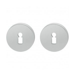 Pair of key roses BB, aluminium F1