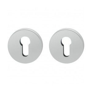 Pair of key roses PZ, aluminium F1