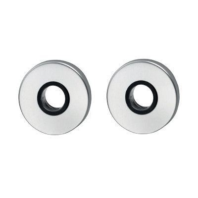 1082 handle roses, natural aluminium tone F1