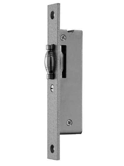 1225 Rolling latch lock for narrow framed doors BAC, 24mm, galvanised