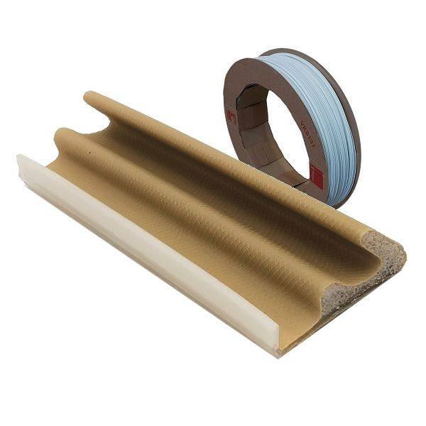 Weather seal Schlegel QL-3091, 9.8x15, beige RAL1001 (roll 150 m)