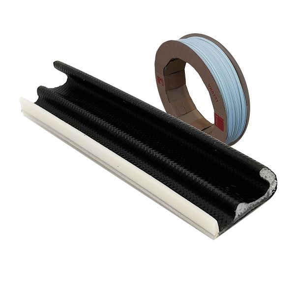 Weather seal Schlegel QL-3095, 8x10, black RAL9005 (roll 250 m)