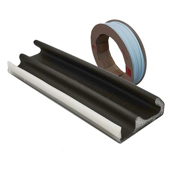 Weather seal Schlegel QL-3096, brown RAL8019, 8x12 (roll 200 m)