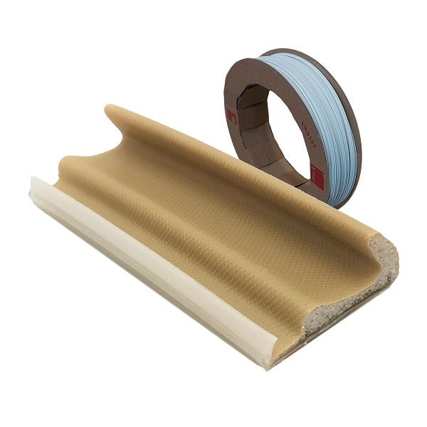 Weather seal Schlegel QL-3109, beige RAL1001, 9.5x17 (roll 100 m)