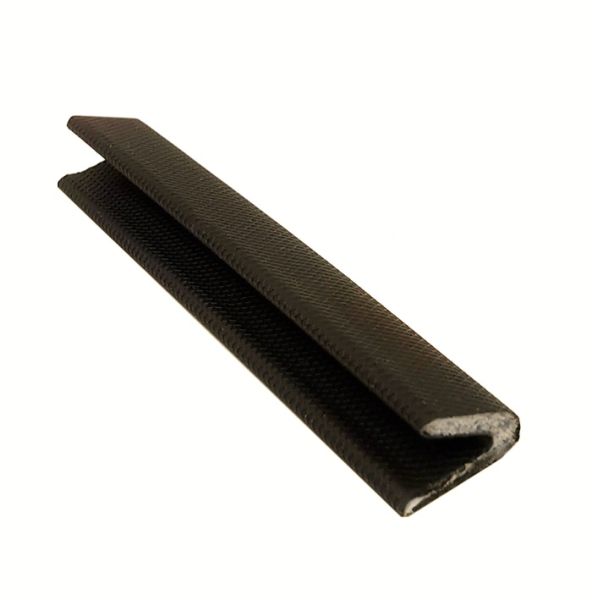 weather seal with adhesive tape QL-3116, brown RAL8019