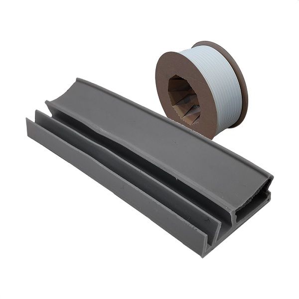 ASF4000 window and door seal, 12mm, grey (roll 200 m)