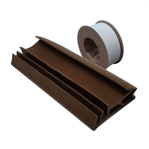 Akna/ukse tihend 5250, 15 mm, roostikapruun (rull 150 m)