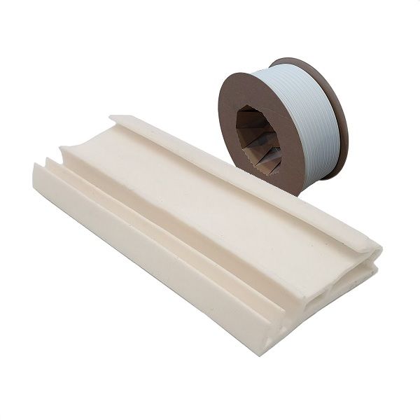 Weather seal, AC, 18mm, white (roll 150 m)