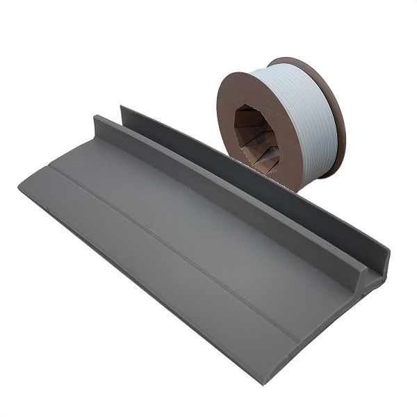 Akna tolmutihend 19mm, helehall (rull 25 m)