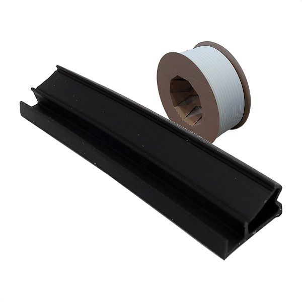 Weather seal 5473, 10mm, AC, white (roll 240 m)