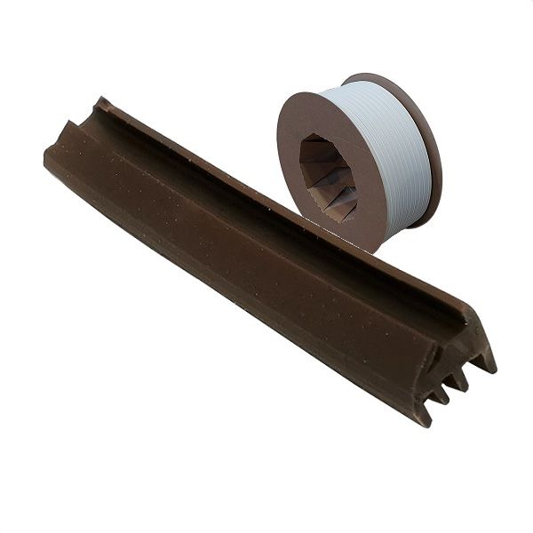 Klaasitihend 507185K, rustikaalne pruun (rull 150 m)