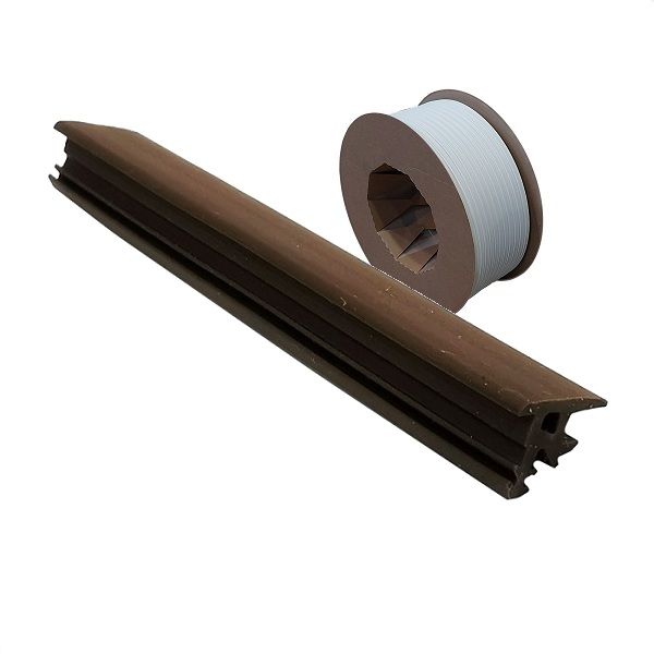 Glass seal ACA 6008, brown rustic (roll 150 m)