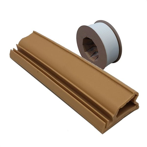 ASF 6161 H window and door seal, beige (roll 200 m)