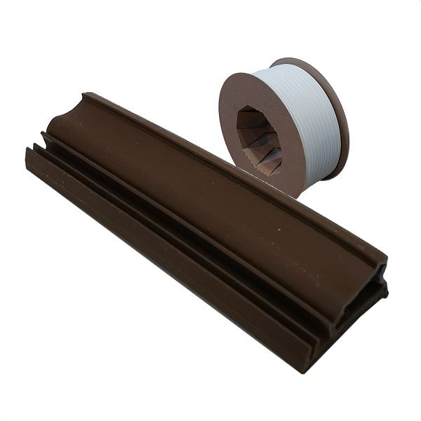 ASF 6161 H window and door seal, brown rustic (roll 200 m)
