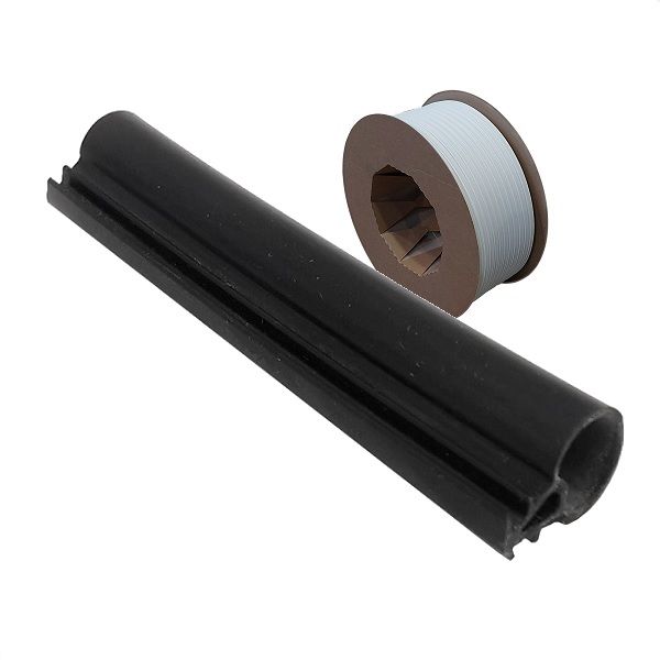 Silicone weather seal SK5755, black (roll 50 m)