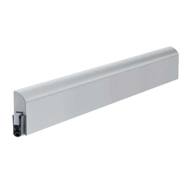 Schall-Ex® L-15 FS screw on drop seal, 930mm, silver tone C-0 (F1)