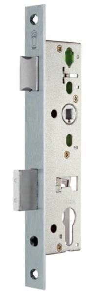 Framed door lock 02 PZ92 30/16-8, st.steel