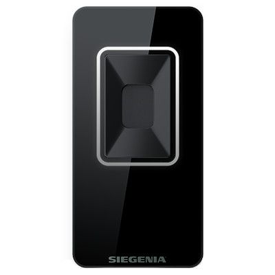 SI-BUS casing for surface fingerprint scanner, black