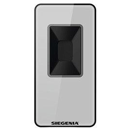 SI-BUS fingerprint scanner, installed into sash, silver tone