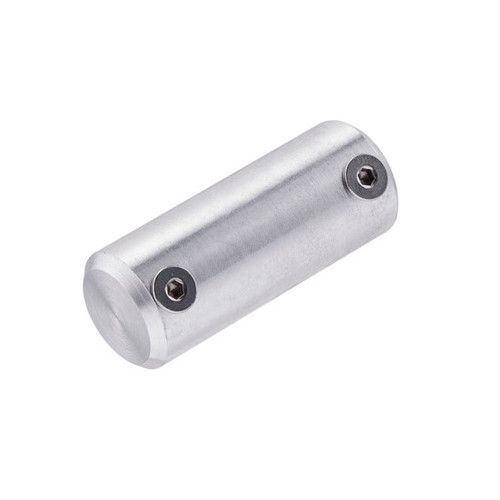 SM.010.C.19 Tube connector Ø19 mm, aluminium