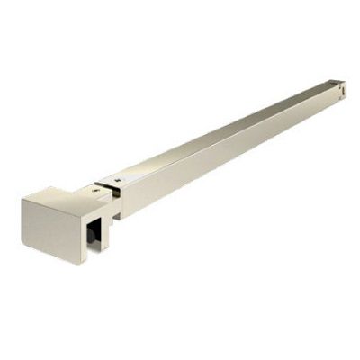 SQUARE stabiliseerimisriba sein/klaas 90°, 415 mm, roostevaba terasevariant