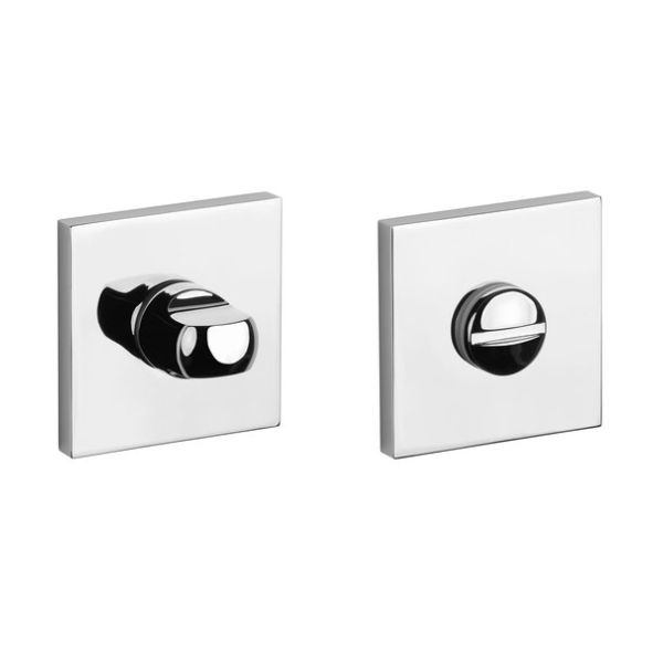 APRILE Q WC turn 4x4/6/8mm, with square rose 7mm, chrome-plated polished