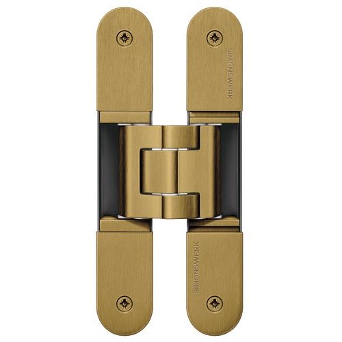 TECTUS TE 340 3D varjatud hing, antiikmessing, juuksekarva viimistlus | UKSELINGIDPLUSS.ee