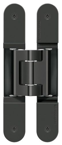 TECTUS TE 540 3D 3D varjatud hing, matt must RAL9005