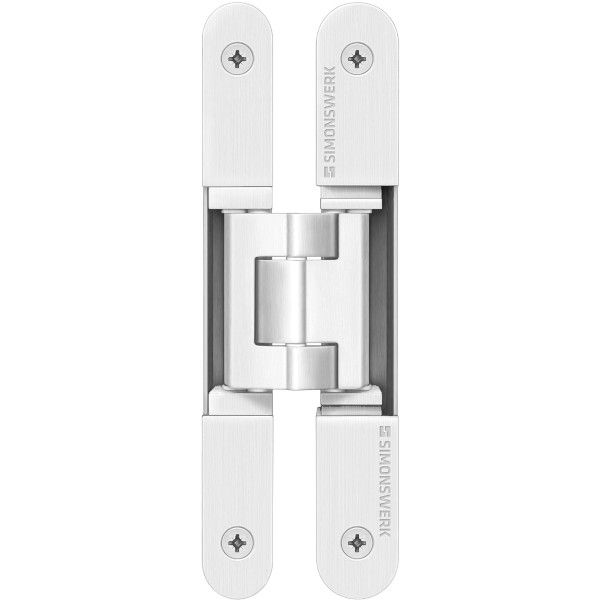 Concealed hinge TECTUS TE 240 3D N, white RAL9016
