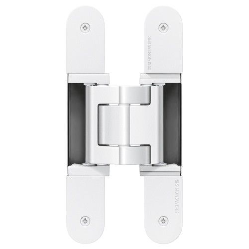 TECTUS TE 540 3D A8 concealed hinge, white RAL9016