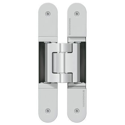 TECTUS TE 540 3D concealed hinge, st. steel tone