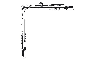TI(1c) top corner gear with pin