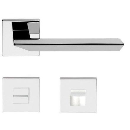 TRIO ZINCRAL käepide/roseti komplekt 024 WC 234NT, poleeritud kroomitud