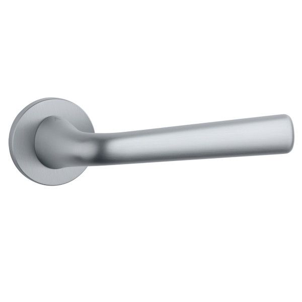 TULIPA handle/rose set BAC, round roses, 7mm, chrome-plated satin