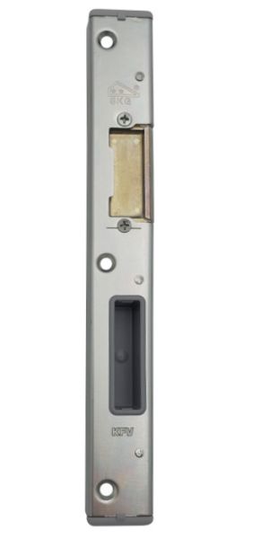 USB 25-915EH/31L strike plate for REHAU Brilliant-Design profiles with fixing latch 116-06-5, LEFT