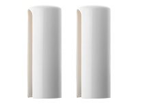 Decorative covers EXACTA 3D 16 mm, white