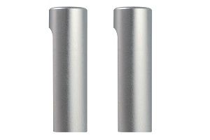 Hinge cover EXACTA 3D 14mm,matt chromed aluminium