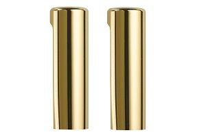 Decorative coversEXACTA 3D 16 mm, polished gold-coloured