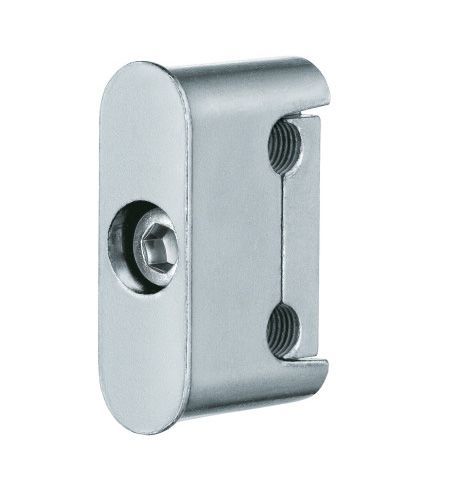 V 3604 Receiver for adjustable hinges, galvanized (18.5 mm)
