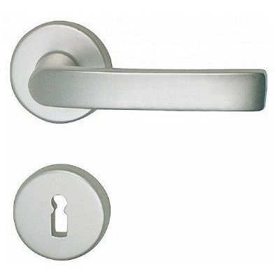 Verena-R handle/rose set. BB, aluminium F1