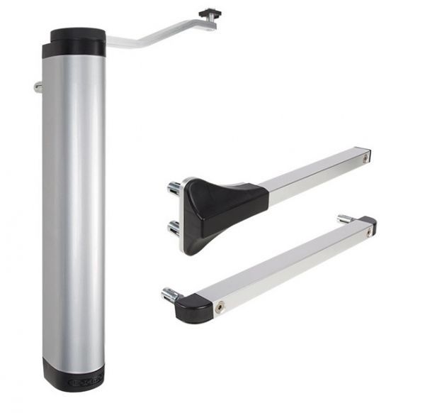 Gate closer VERTICLOSE-2, silver