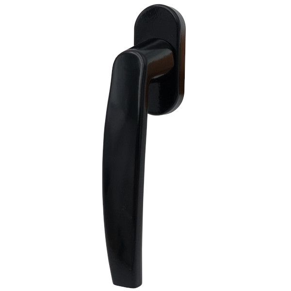 Window handle VICTORY, black RAL 9005