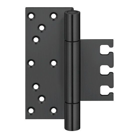 Object hinge VX 7729/160-4 HA, black RAL9005